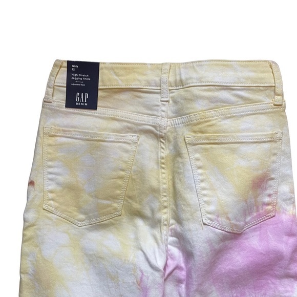 NWT Gap Kids tie-dye, high-rise, high stretch, ankle Jegging‎ size 12 - Picture 7 of 7